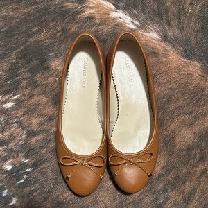 Charter Club Women's Brown Ballet Flats
